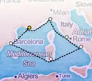 7 Night Marseille to Marseille cruise