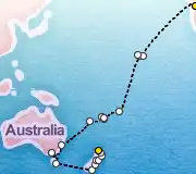 42 Night Seattle to Auckland cruise