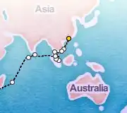 49 Night Hong Kong to Rome cruise