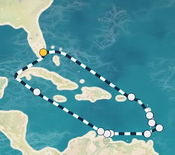 15 Night Miami to Miami cruise
