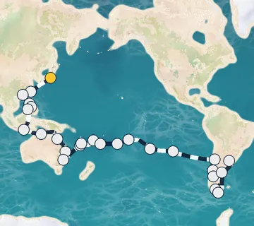 65 Night Tokyo to Buenos Aires cruise