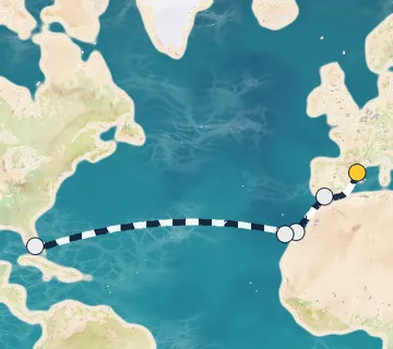 13 Night Barcelona to Miami cruise
