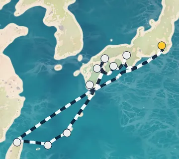 13 Night Tokyo to Tokyo cruise