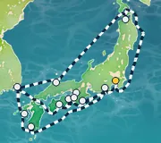 21 Night Tokyo to Tokyo cruise