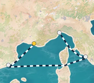 4 Night Marseille to Savona cruise