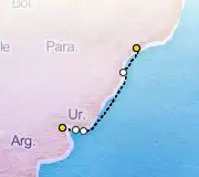 5 Night Sao Paolo to Buenos Aires cruise