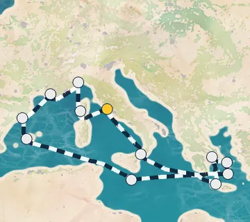 15 Night Rome to Rome cruise