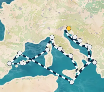 21 Night Trieste to Trieste cruise