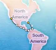 16 Night Los Angeles to Ft. Lauderdale cruise