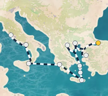 10 Night Istanbul to Rome cruise