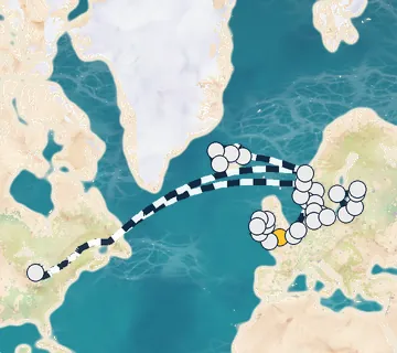 39 Night London to Reykjavik cruise