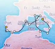 17 Night Rome to Lisbon cruise