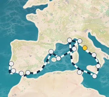 17 Night Rome to Lisbon cruise