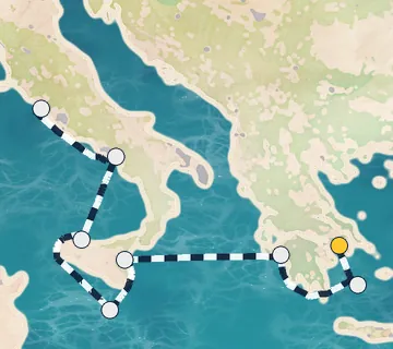 7 Night Athens to Rome cruise
