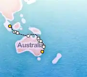21 Night Singapore to Sydney cruise