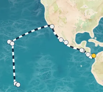 28 Night Panama City to Papeete cruise