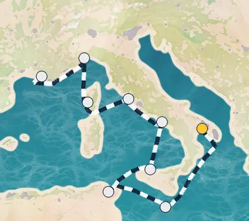 8 Night Taranto to Marseille cruise