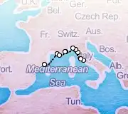 11 Night Rome to Barcelona cruise