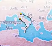 7 Night Rome to Ravenna cruise