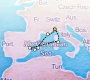 7 Night Savona to Savona cruise