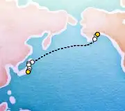 14 Night Seward to Tokyo cruise