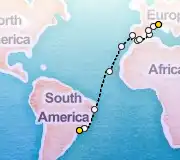23 Night Sao Paolo to Portofino cruise