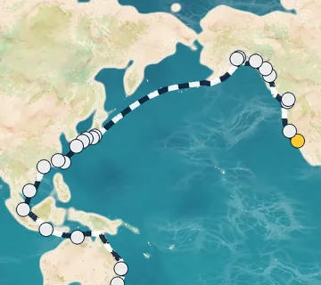 50 Night Los Angeles to Sydney cruise