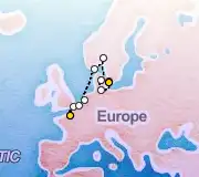 11 Night Paris to Copenhagen cruise
