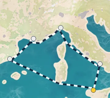 6 Night Palermo to Palermo cruise