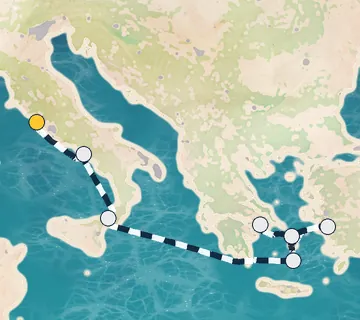 7 Night Rome to Athens cruise