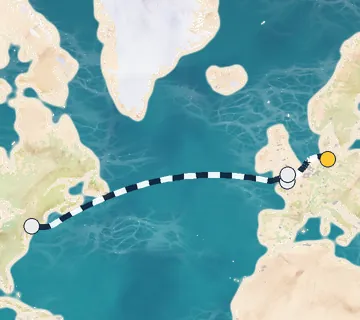 10 Night Hamburg to New York cruise