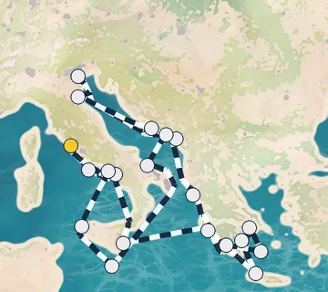 24 Night Rome to Rome cruise