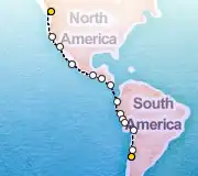 26 Night Vancouver to San Antonio cruise