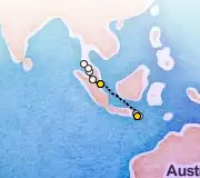 12 Night Benoa to Singapore cruise