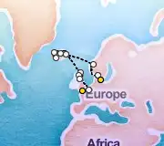 19 Night Copenhagen to London cruise