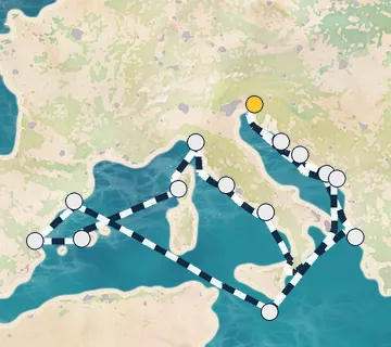 21 Night Monfalcone to Monfalcone cruise