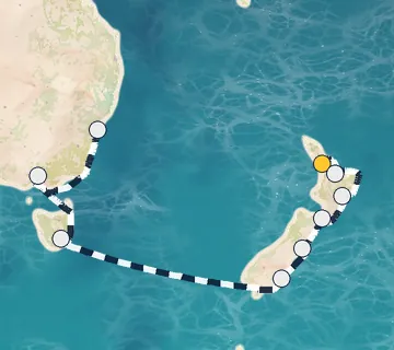 14 Night Auckland to Sydney cruise
