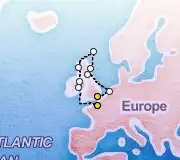 11 Night Tilbury to Paris cruise