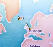 7 Night Rotterdam to Reykjavik cruise