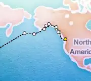 21 Night Vancouver to Tokyo cruise