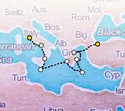 9 Night Istanbul to Rome cruise