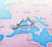 6 Night Valencia to Barcelona cruise