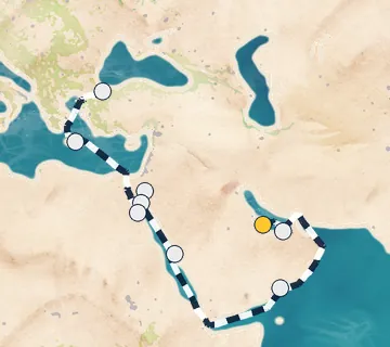 18 Night Doha to Istanbul cruise