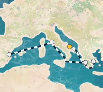 7 Night Bari to Valencia cruise