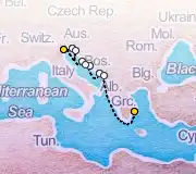9 Night Venice to Athens cruise
