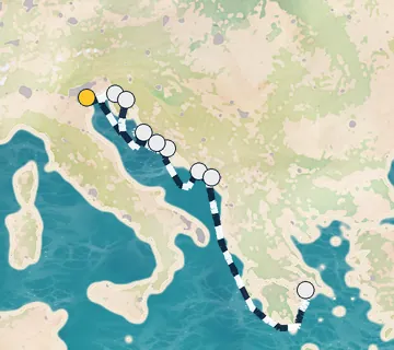 9 Night Venice to Athens cruise