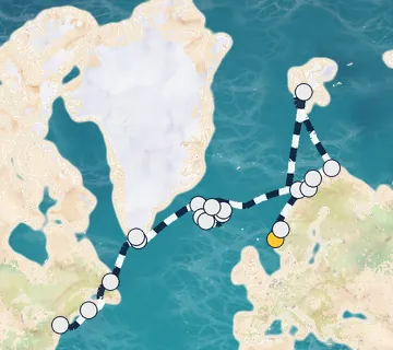 28 Night Bergen to New York cruise