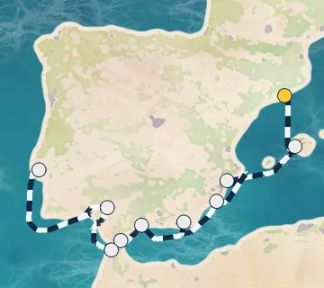10 Night Barcelona to Lisbon cruise