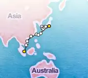 26 Night Singapore to Tokyo cruise