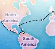25 Night Los Angeles to London cruise